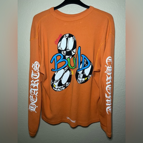 Chrome Hearts Matty Boy Link Orange Thermal Long sleeve - Picture 6 of 7